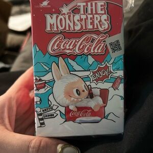 Coca-Cola The Monsters Arctic Labubu Collectible